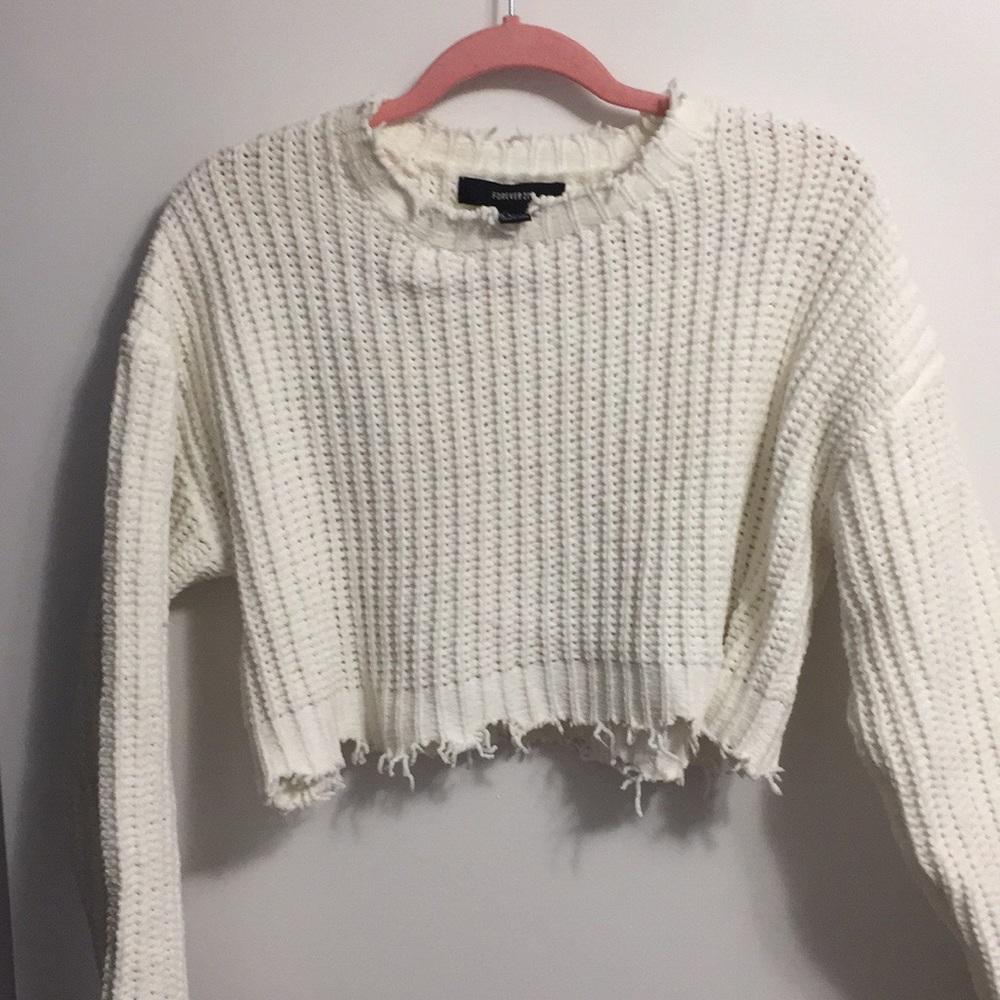 FOREVER 21 cropped sweater